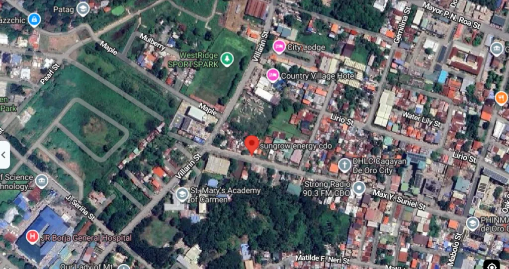 Map location of CDO Branch
