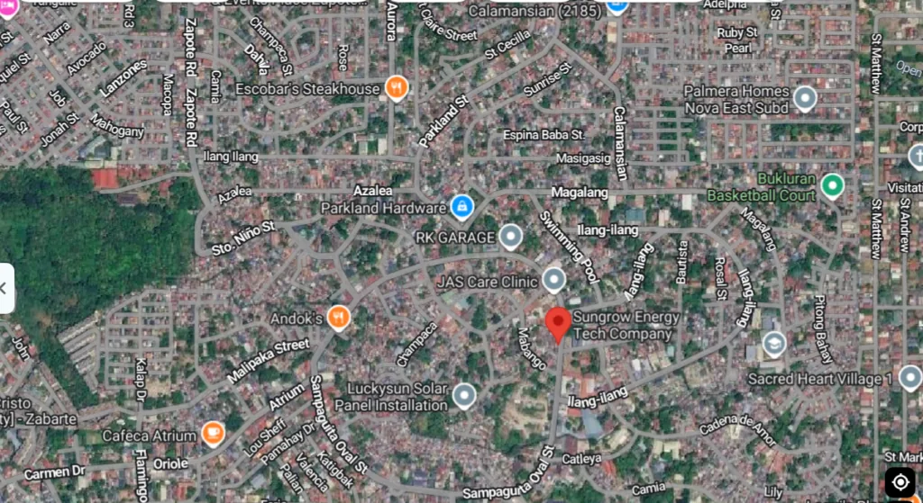 Map location of Manila Main Office