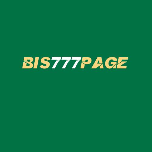 Logo da BIS777PAGE